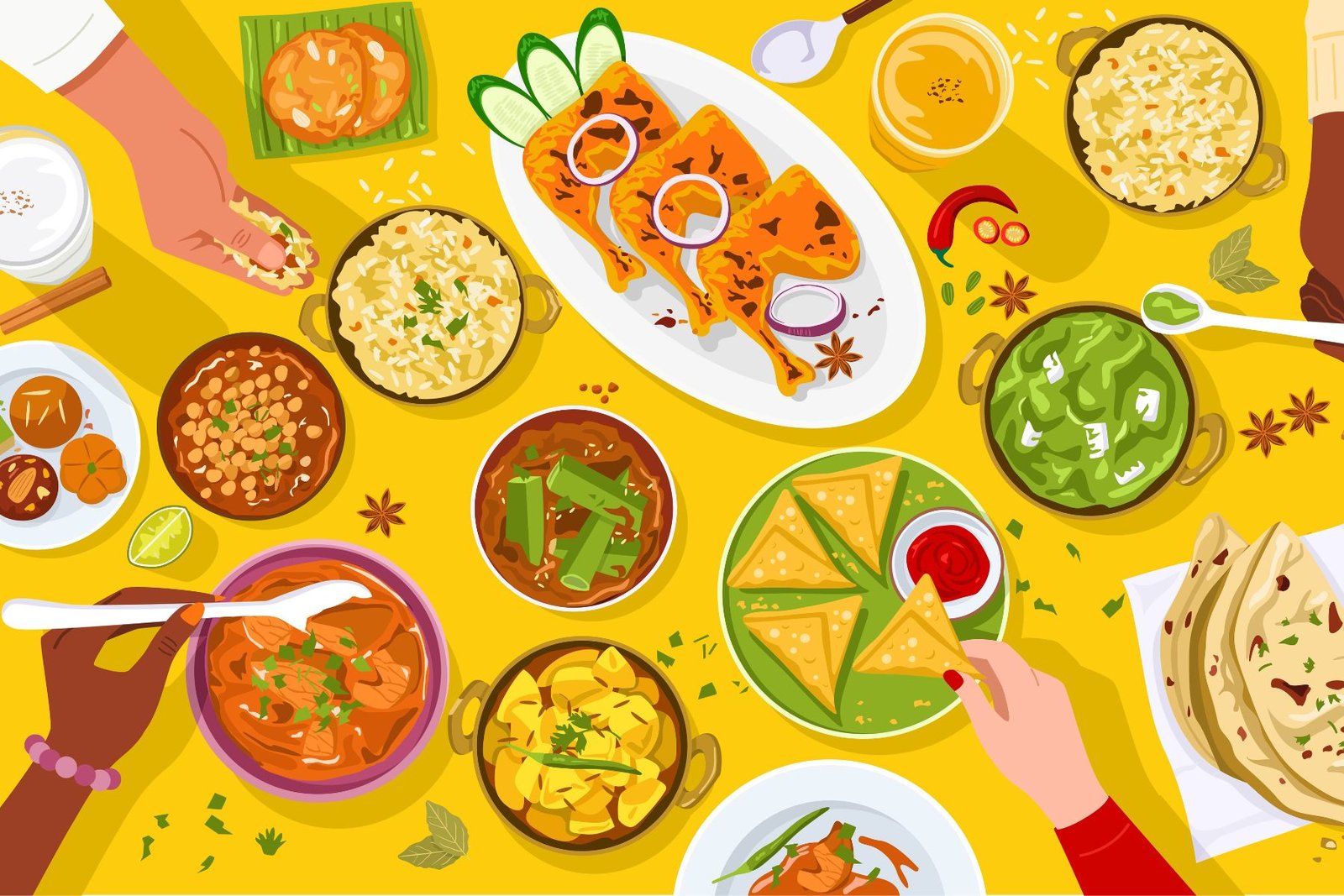 Delicious food at Takeaway Junction