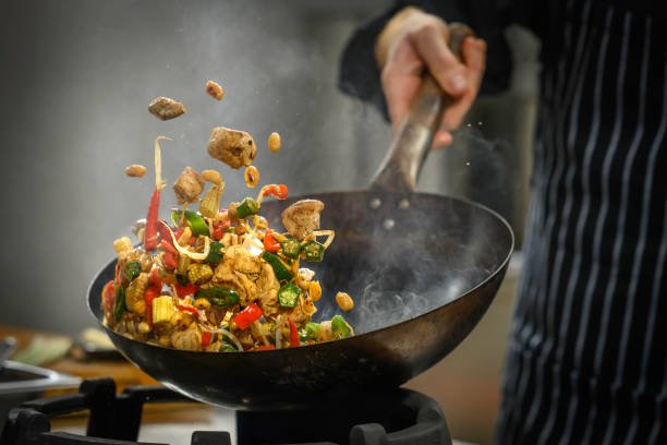 Cooking delicious food